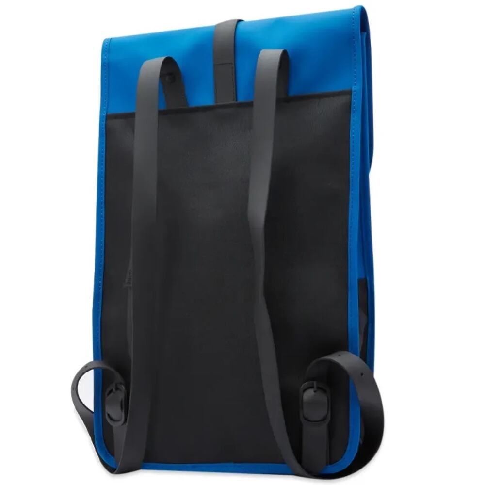 NWT RAINS Waterproof Unisex Backpack in Waves (Blue) color - Picture 2 of 8